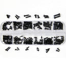 195pcs M1 M1.2 M1.4 M1.7 Mix PA Phillips Head Micro Screws Round Head  RBD