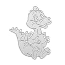DIY Metal Crocodile Embossing Stencil Scrapbook Craft Cutting Die Card Gift
