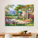 Full Square Diamond Painting Cross Stitch 5D Diy Diamond Embroidery Scenery