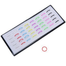 40Pcs 1 Box Multi Acrylic Nose Studs Ring Hoop Body Piercing  Jewelry ME