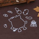 Cartoon Cow Shape Cutting Dies Stencil DIY Embossing Template Home Decor