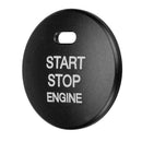 Engine Start Stop Push Button Cover Trim for Mazda 3 Axela CX-3-4-5 (Black)