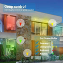 WiFi Smart Light Bulbs, Compatible with Amazon Alexa, Echo, Google Assistan