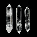 Tibet Natural Rock Clear Quartz 1pc Crystal Point Healing Terminated Wand AU