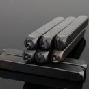 1X(4Mm Carbon Steel Gunmetal Number " 0-9 " "&" Alphabet " A-Z " Rectangle