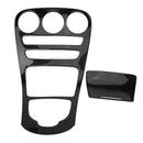 Abs Center Console Panel Decoration Cover Trim 2Pcs For Mercedes Benz C Cla