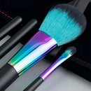 Anmor 7Pcs Rainbow Makeup Brushes Set Professional Brushes With Belt Strap