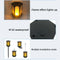 Solar Lantern Lights Outdoor Flame Hanging Garden Decor, Upgrade 99 LEDs