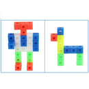 Mathlink Cubes, Early Math Skills, Set of 100 Cubes, 5Colors
