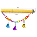 3 Pcs Bird Cage Hanging Swing Pet Parrot Parrot Climb Chew Toys for Pet Birds