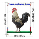 Chicken Swing Wooden Birds Perch Stand Chicken Large Birds Finches Budgie A