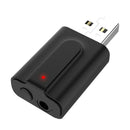 Wireless USB Bluetooth 5.0 Transmitter Receiver 2-in-1, Bluetooth Adapter Dongle