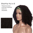 Lady Fluffy Curly Wavy Natural Full Hair Wigs Hairpiece With Headband Dail L0Z1