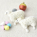 Handmade Christmas tree Little Lamb Wool Felt animal Ornament Home Xmas Decor