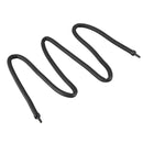 10mm Diameter Rubber Tube Aquarium Air Curtain Bubble Diffuser Black 120cm