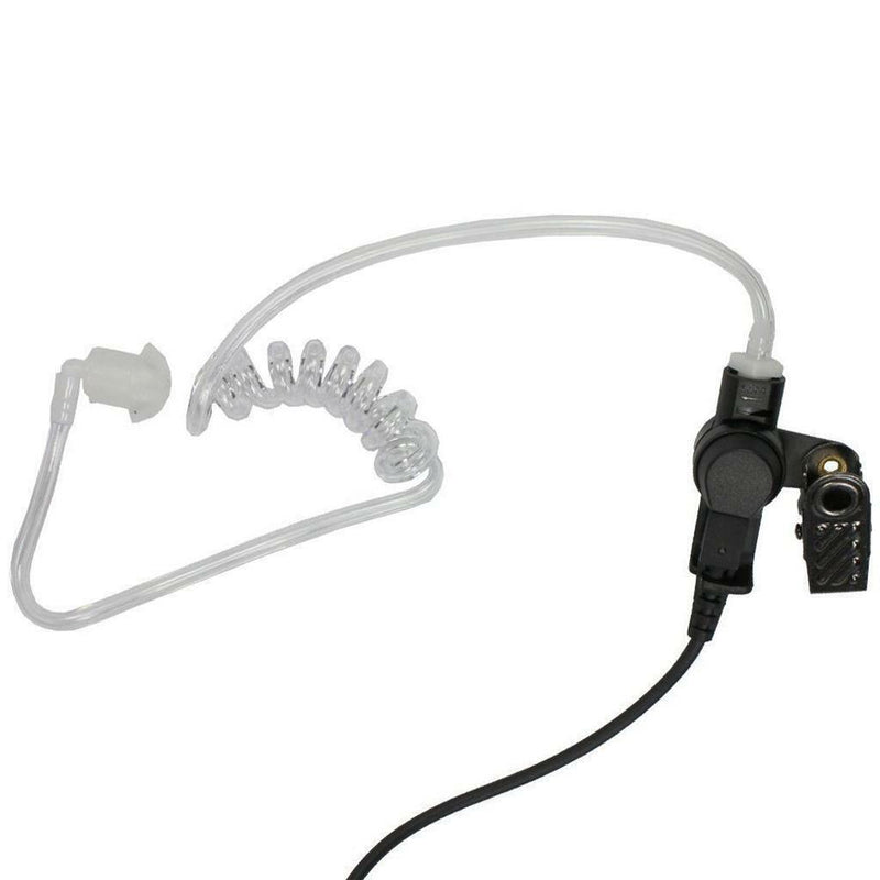 2x Micro Clear Acoustic Hollow Air Tube 3.5mm Anti-Radiation Earphone Earbud