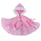 1/3 BJD Pink Flannel Cloak Jacket for Night Lolita LUST Dollfie Winter Wear