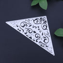 Embossing Triangle Edge Frame Cutting Dies Stencils DIY Scrapbooking Craft