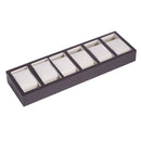 Deluxe Natural Wood Watch Box Bangle Jewelry Display Collection Tray Holder Case