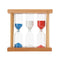 1/3/5Mins Wooden Sand Sandglass Hourglass Timer Clock Unique Gift Decor