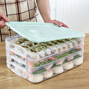 4 Layers Multi-functional Food Preservation Refrigerator Dumplings Meat Storage