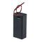 9V Volt PP3 battery holder box dc case w/ wire lead on/off switch cover  JR