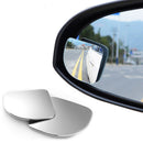 2 Car Rearview Blind Spot Side Rear View Mirror Convex Wide Angle Adjustable Hot