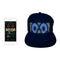 Fashion Luminous Flash LED Display Cap Hat Editable for Hip-hop Club Stage