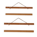 Wooden Magnetic Picture Frame Scroll Painting Poster Frame Hanger 30 & 50cm