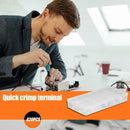 420pcs Docking Connector Line Wiring Pressing Button Quick Connect Terminal