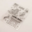 children Silicone Clear Stamp Transparent Rubber Stamps DIY Scrapbook JR