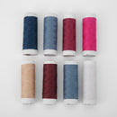 DIY Multi-function Travel Sewing Kit Needle Thread Threader Tape Scissors