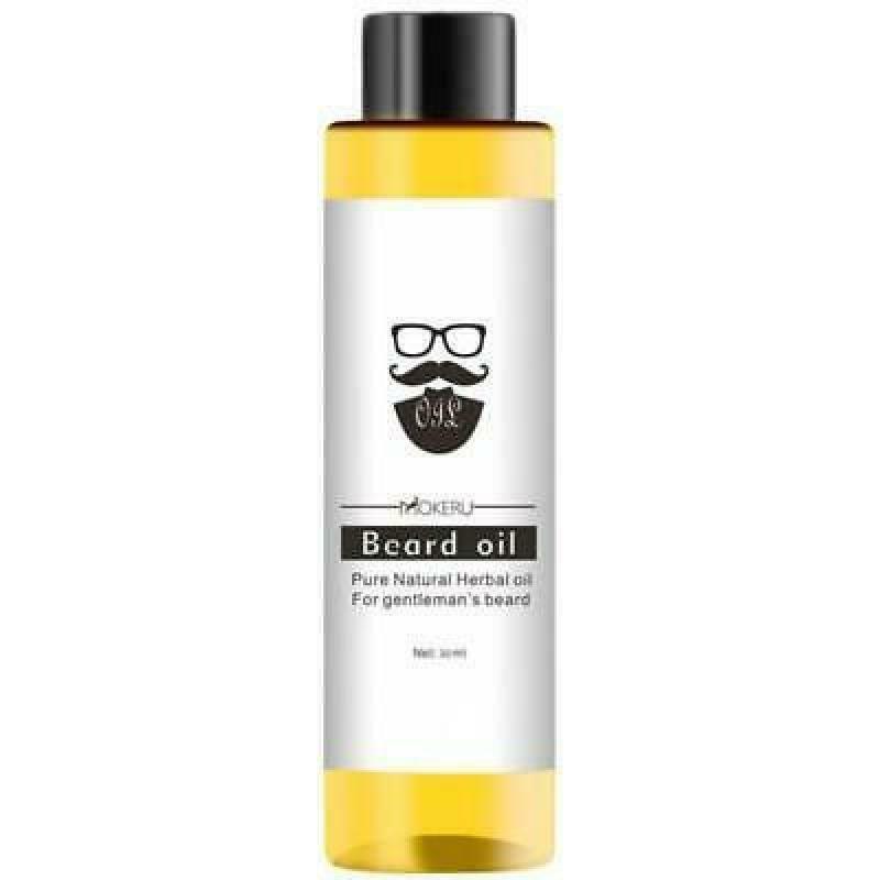 30ml Natural Organic Herbal Beard Growth Oil Mustache Moisturizing Essence Hair