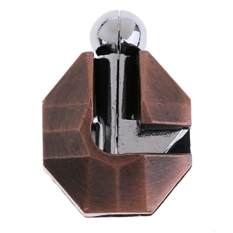 Shell Lock Puzzle Metal Brain Teaser Intelligence Game for Adults Children
