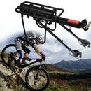 Aluminum Alloy Bike Rear Rack Seat Luggage Carrier Pannier top Bicycle Cycl G3E8
