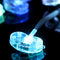 5PCS LED Shining Glow Hair Braid Flash Fiber Hairpin Clip Luminous Headba%!