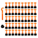 50pcs Level Wedges Tile Spacer for Flooring Wall Tile Leveler Locator Plier