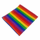 6 x Rainbow Bandana Pride Stripe Headband Headscarf Accessory Hair Festiv XVB