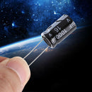 500Pcs 24 Values Aluminum Electrolytic Capacitor Kit 10V~50V 0.1uF~1000uF ZFQ