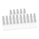 25x Mini Transparent Reusable Fine Mist Makeup Cosmetic Sprayer Bottles 10ml