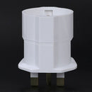 Travel Plug Socket Adapter Travel Adapter Power Germany EU on UK England (W