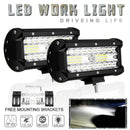 7 Inch 400W Led Work Light Bar Flood Spot Combo Offroad Truck Driving Fog L