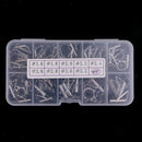 90pcs Fishing Rod Guides Top Tips Repair Kit Fish Rod Replacement Parts