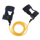 Stationary Swimmer Training Ankle Strap Swim Lap Training Belt New Yellow