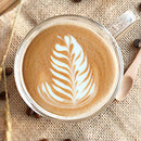 4pcs Double Wall Glass Coffee Mug Insulated Tea Cup With Handle 200ml Clear