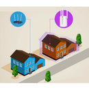 White Indoor WIFI Range Extender Booster Wifi Amplifier For Hotel Apartment