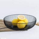 Large Metal Wire Decorative Fruit Storage Basket Table Fruit Bowl for Kitchen