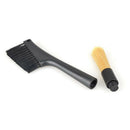 Removable Double Head Grinding Bean Machine Coffee Powder Cleaning Brush