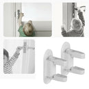 2pcs Childproof Door Lever Locks Toddler Life Saver with Self Adhesive Backing
