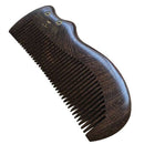 Cartoon Massage 100% Natural Hand Golden Sandalwood Comb Healthy Hair Care
